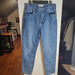 We The Free Women's Relaxed Blue Denim Jeans